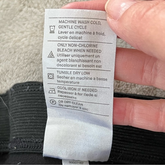 Vince Mid Rise Leggings Black Stretch Pull On Size Small Minimalist Contemporary - Picture 12 of 16